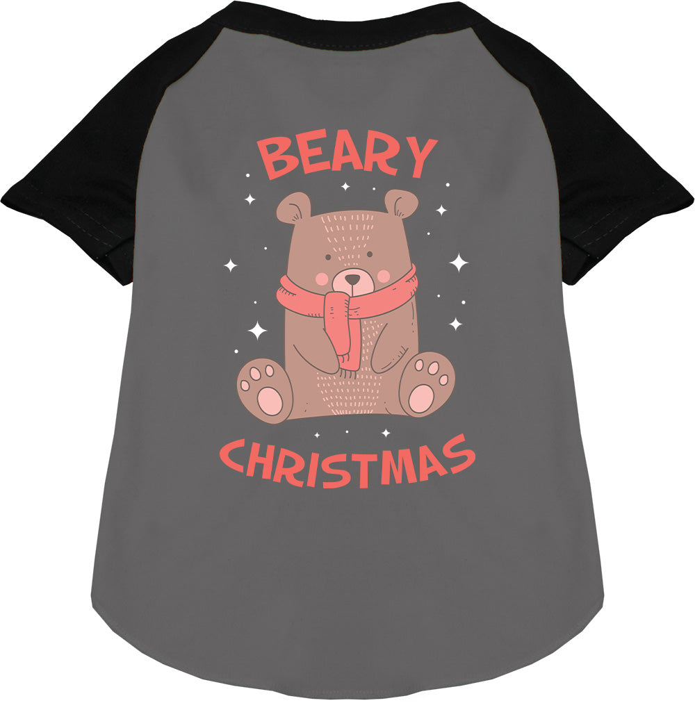 As You Wish Apparel – Beary Christmas Pet Raglan Shirt