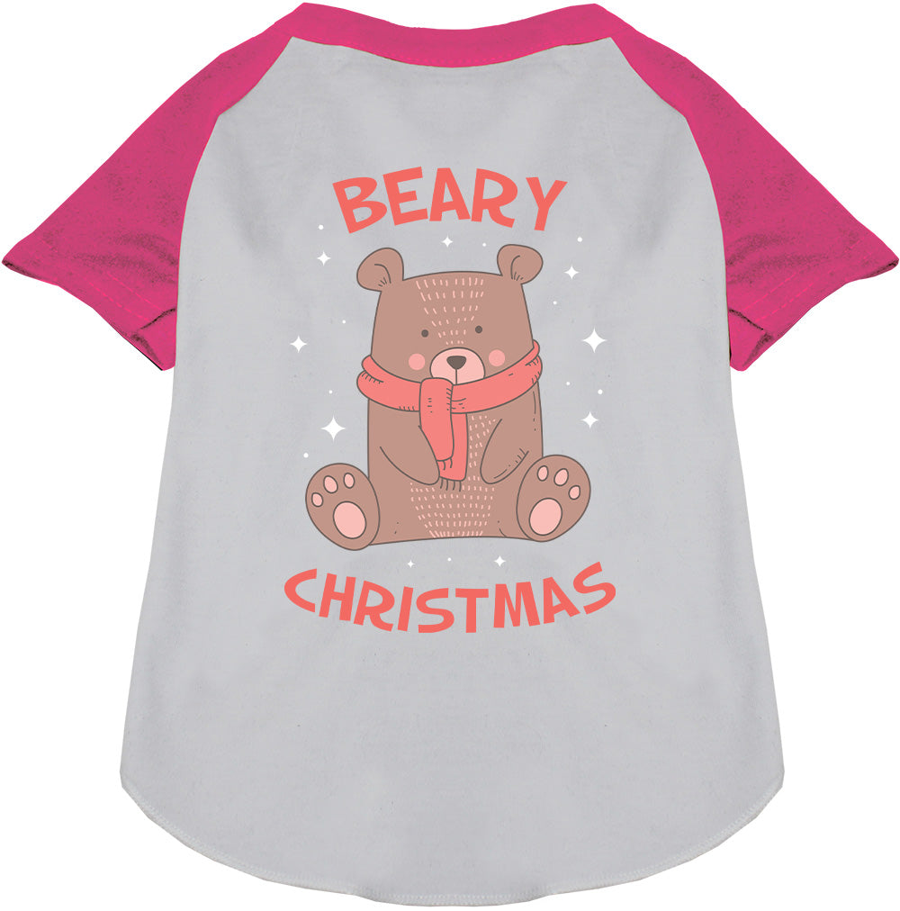 As You Wish Apparel – Beary Christmas Pet Raglan Shirt