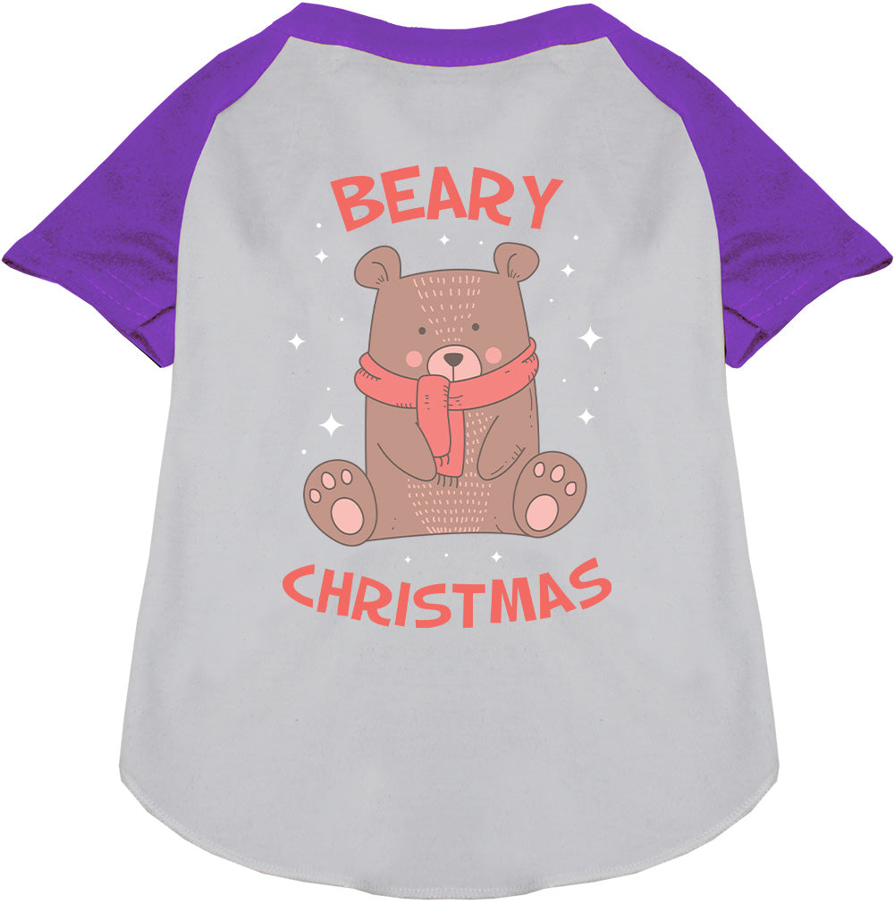 As You Wish Apparel – Beary Christmas Pet Raglan Shirt