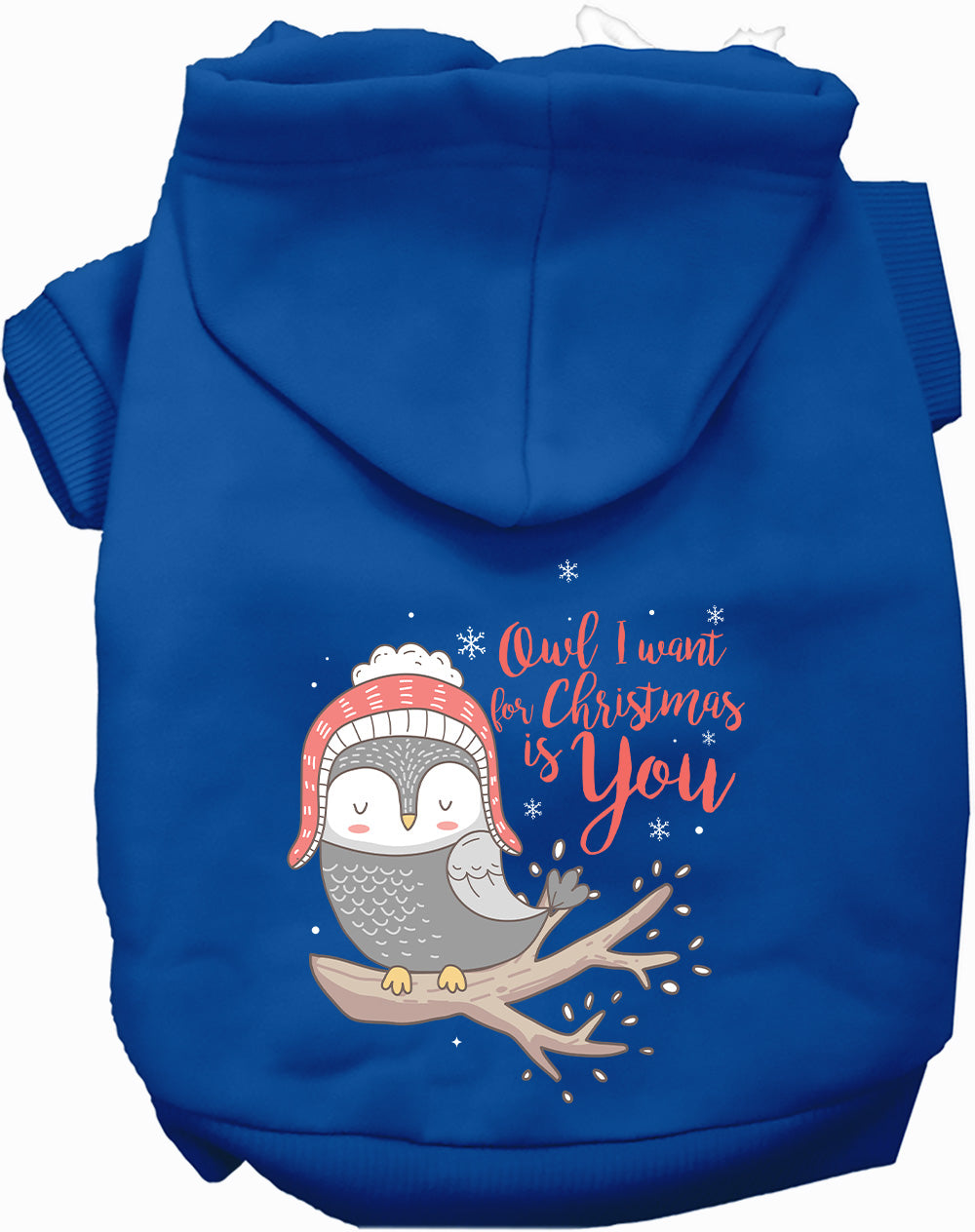 As You Wish Apparel – Owl I Want For Christmas Pet Hoodie