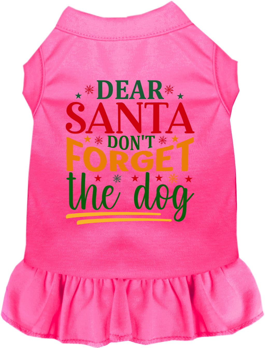 As You Wish Apparel – Dont Forget the Dog! Christmas Pet Dress