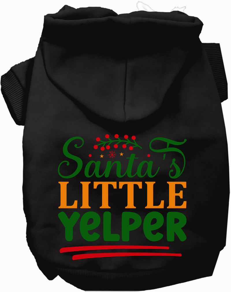 As You Wish Apparel – Santas Little Yelper Christmas Pet Hoodie