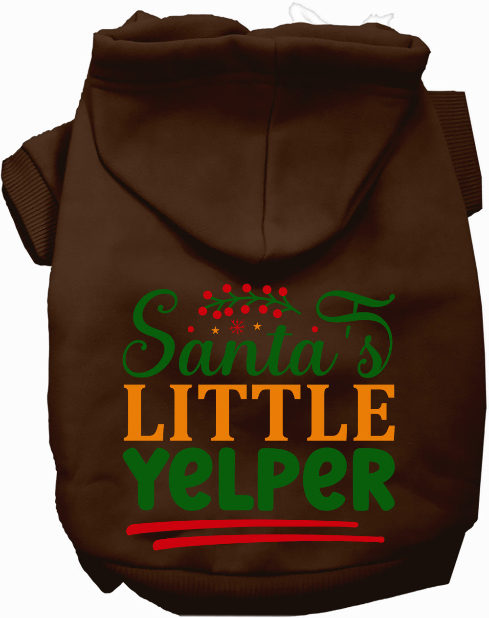 As You Wish Apparel – Santas Little Yelper Christmas Pet Hoodie