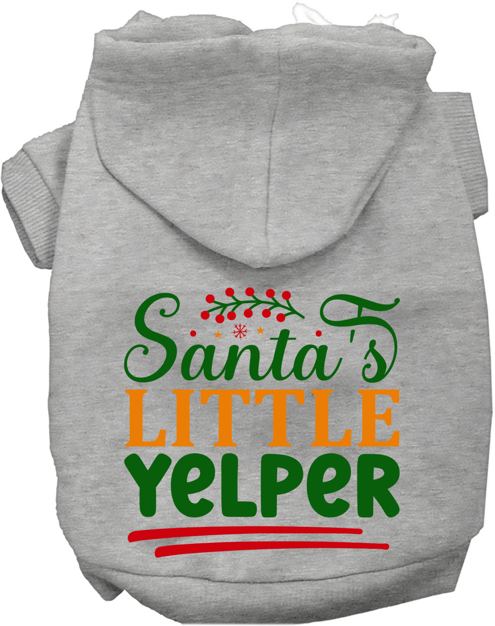 As You Wish Apparel – Santas Little Yelper Christmas Pet Hoodie