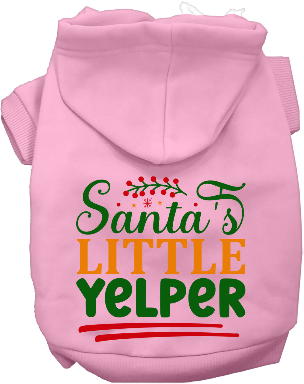 As You Wish Apparel – Santas Little Yelper Christmas Pet Hoodie