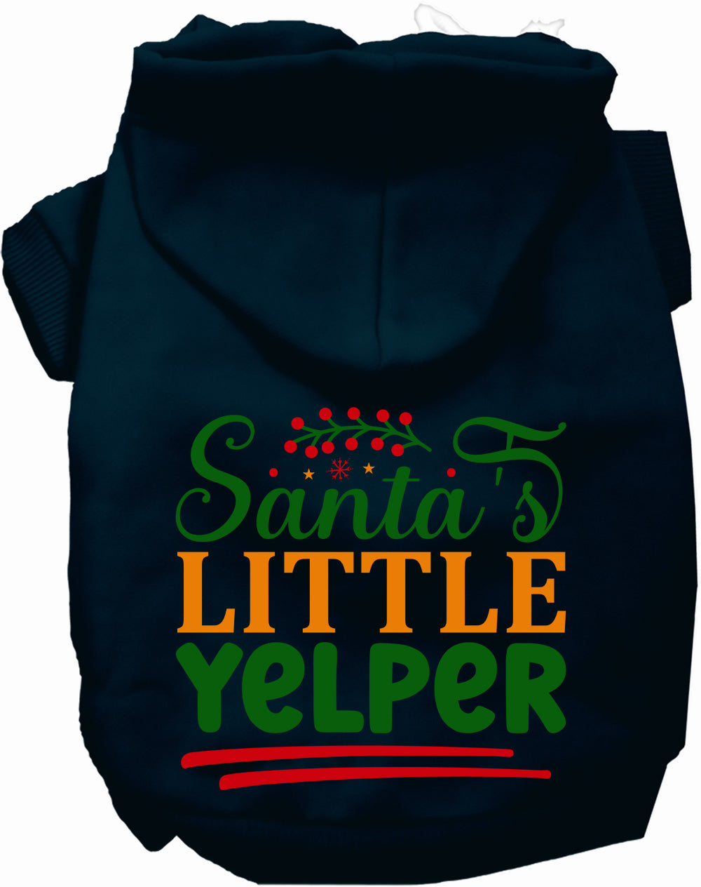 As You Wish Apparel – Santas Little Yelper Christmas Pet Hoodie