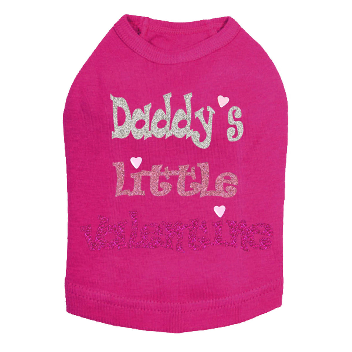 Daddys Little Valentine - Dog Tank
