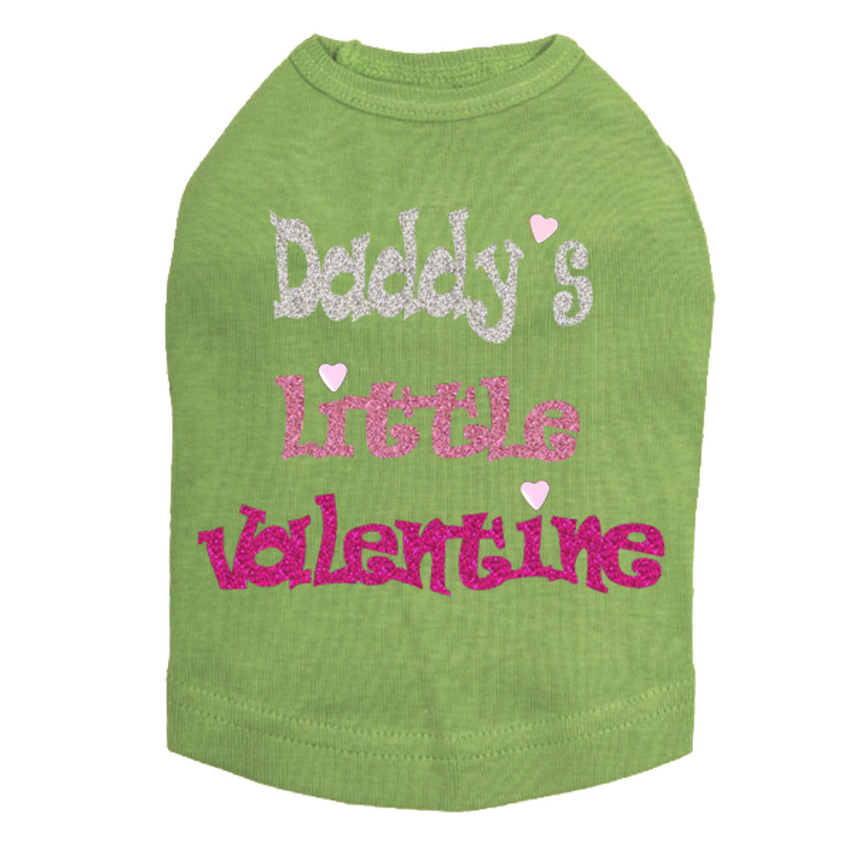 Daddys Little Valentine - Dog Tank