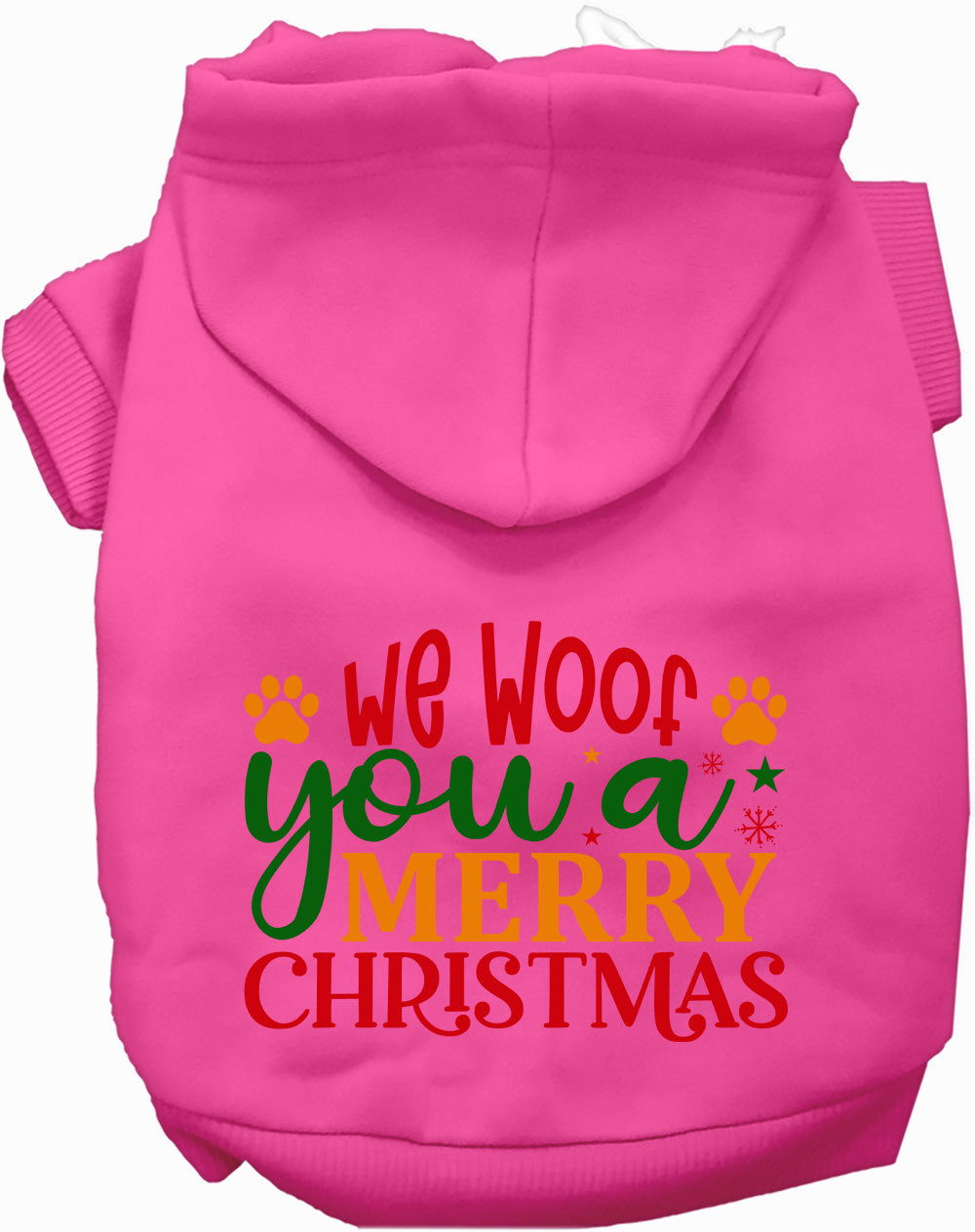 As You Wish Apparel – We Woof You a Merry Christmas Pet Hoodie
