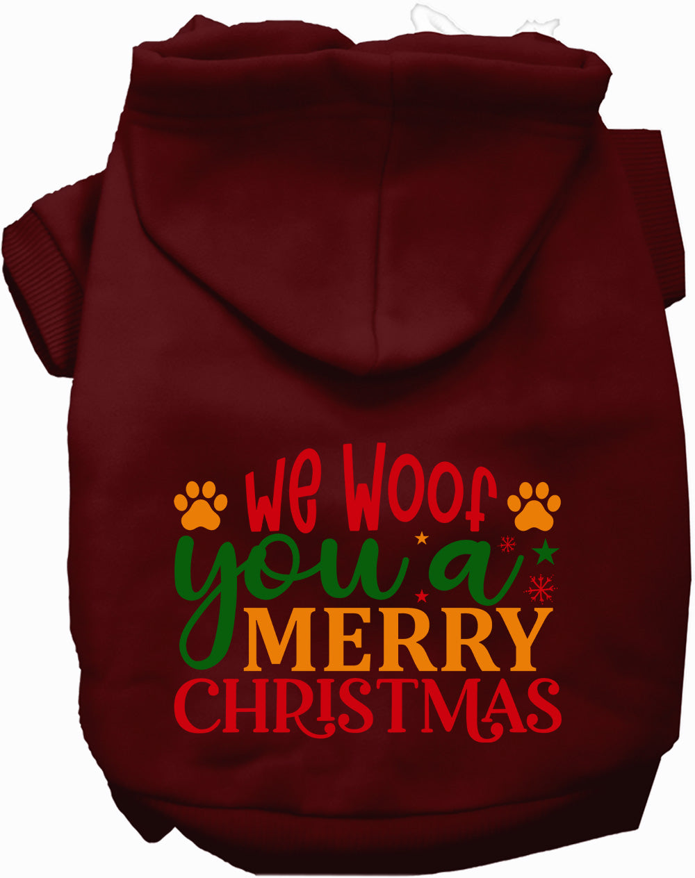 As You Wish Apparel – We Woof You a Merry Christmas Pet Hoodie