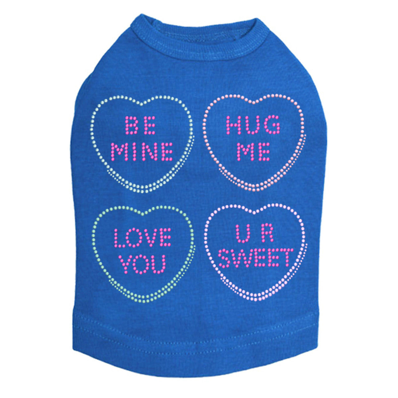 Candy Conversation Hearts - Dog Tank