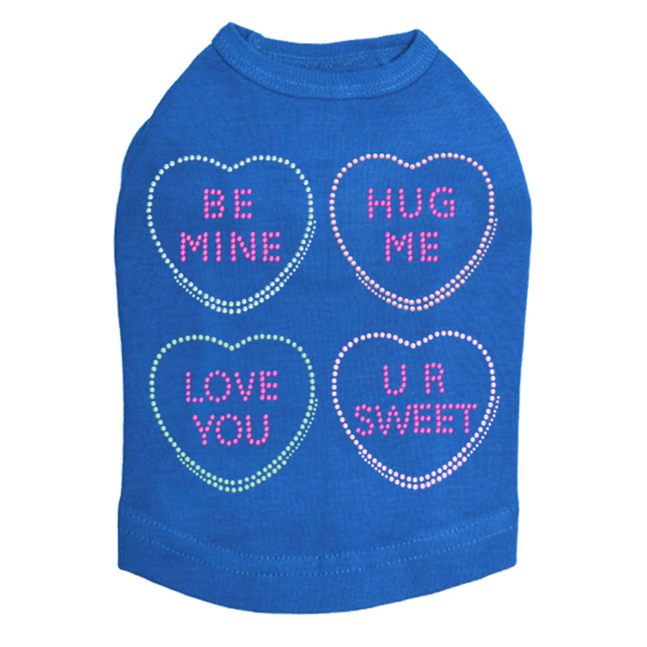 Candy Conversation Hearts - Dog Tank