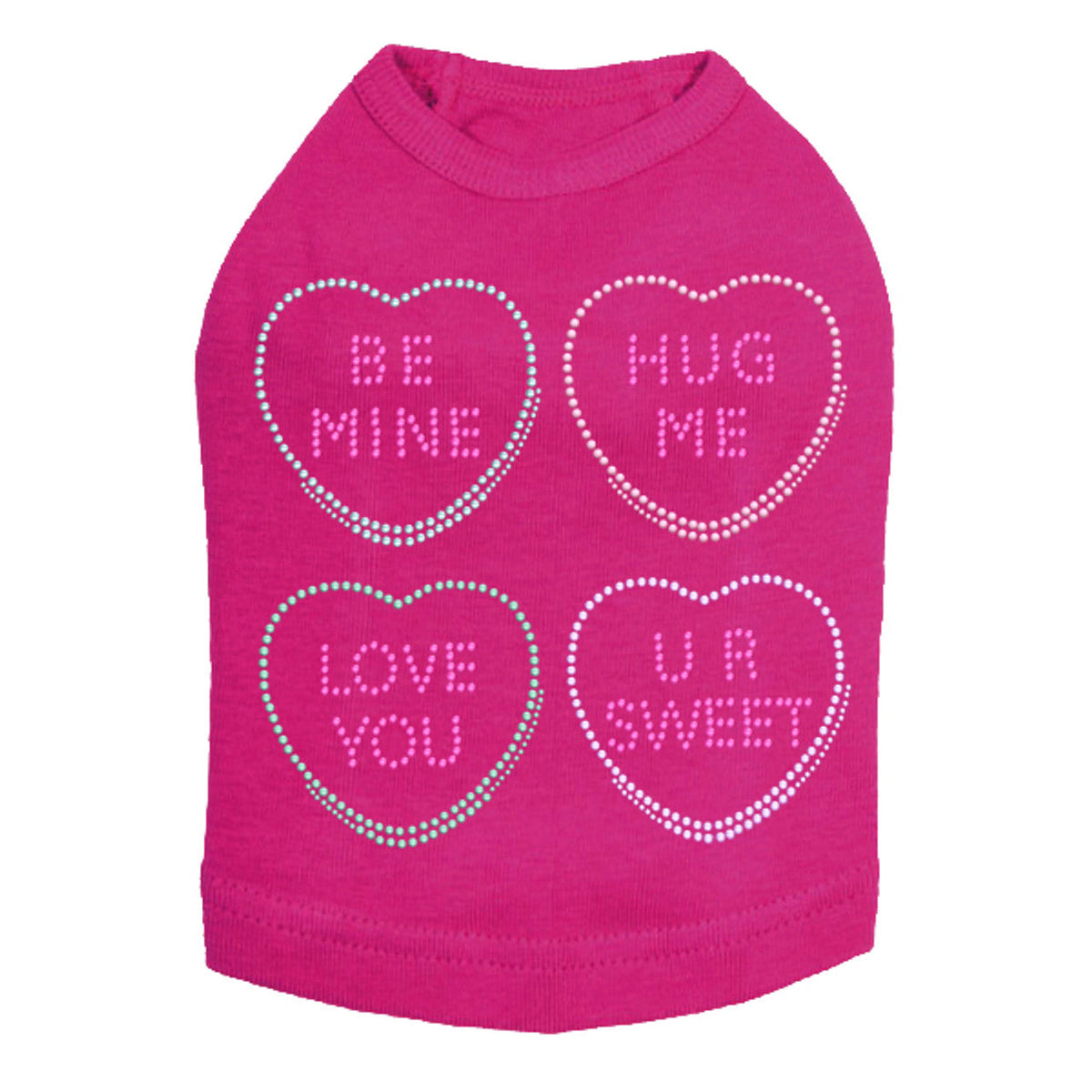 Candy Conversation Hearts - Dog Tank