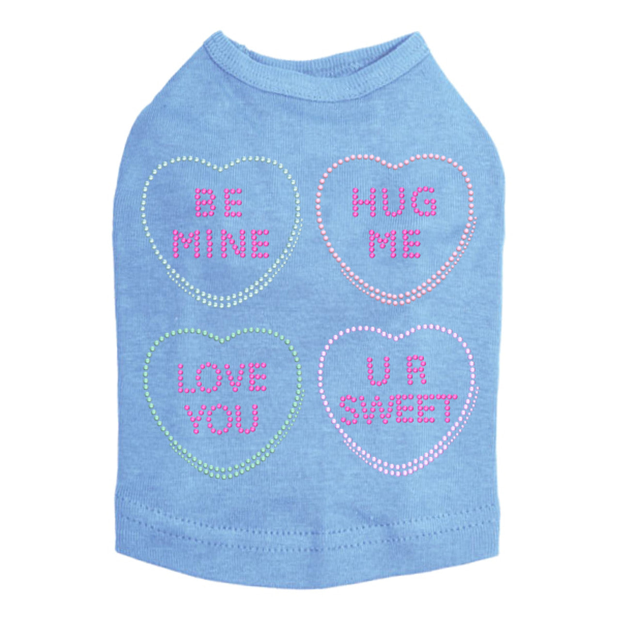Candy Conversation Hearts - Dog Tank