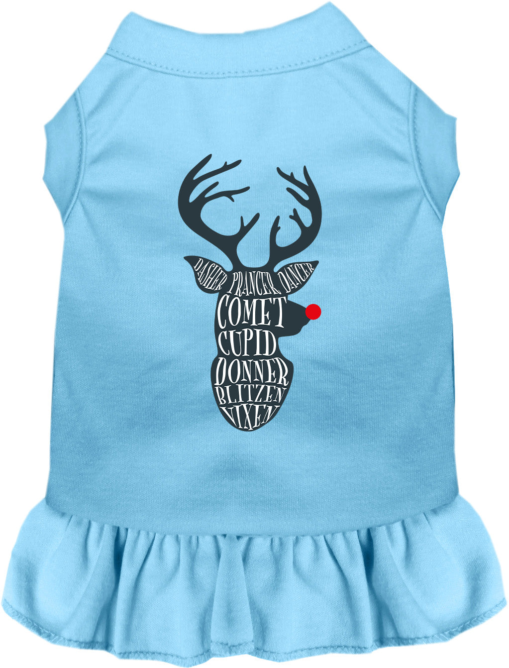 As You Wish Apparel – All Santas Deer Christmas Pet Dress