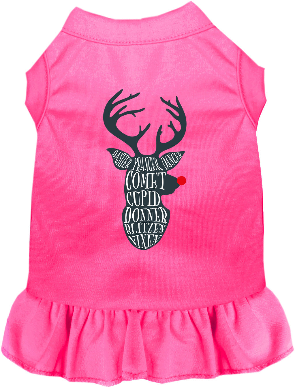 As You Wish Apparel – All Santas Deer Christmas Pet Dress