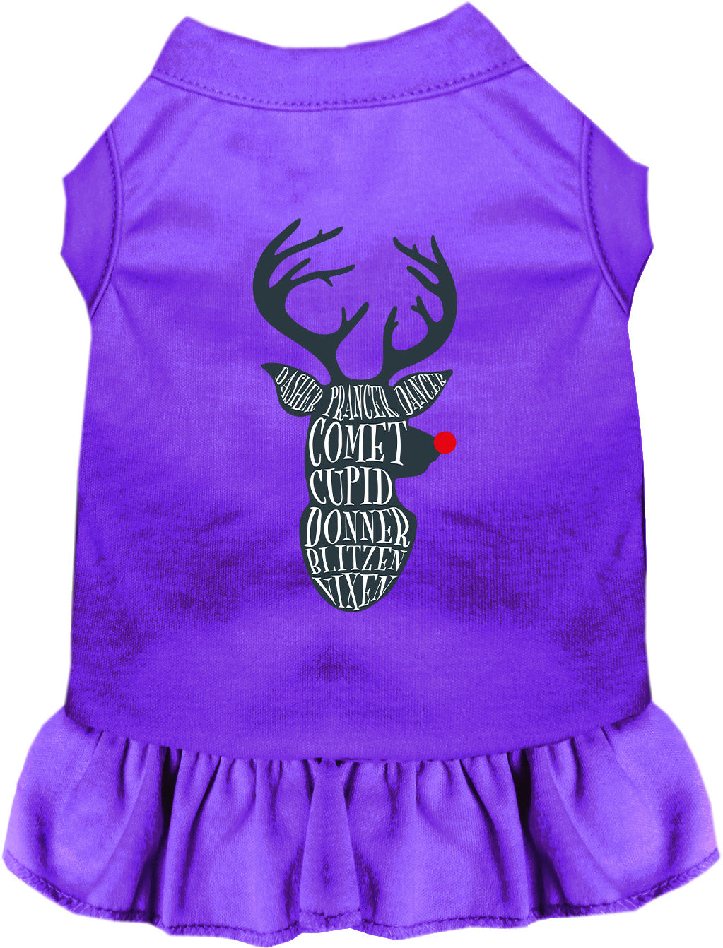 As You Wish Apparel – All Santas Deer Christmas Pet Dress