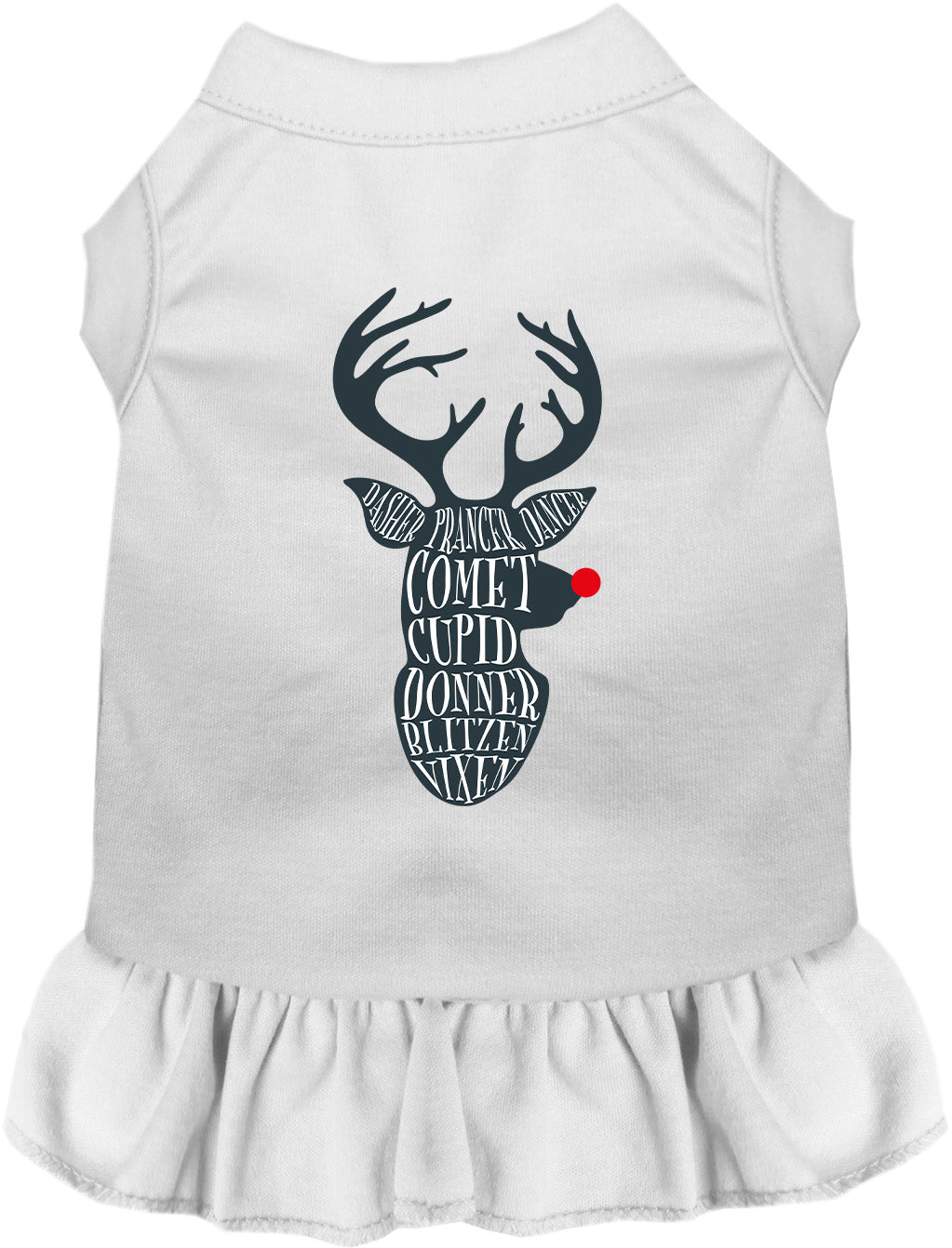 As You Wish Apparel – All Santas Deer Christmas Pet Dress