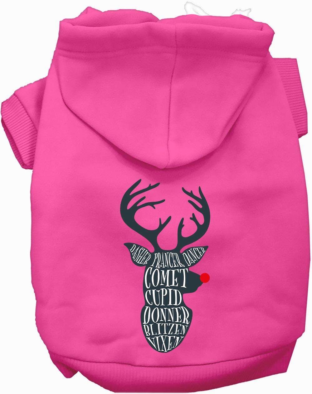 As You Wish Apparel – All Santas Deer Christmas Pet Hoodie