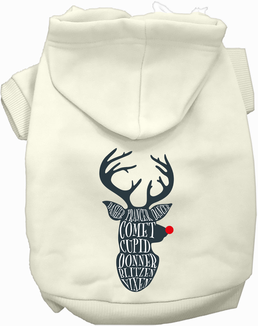 As You Wish Apparel – All Santas Deer Christmas Pet Hoodie