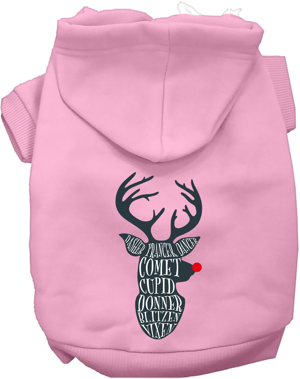 As You Wish Apparel – All Santas Deer Christmas Pet Hoodie