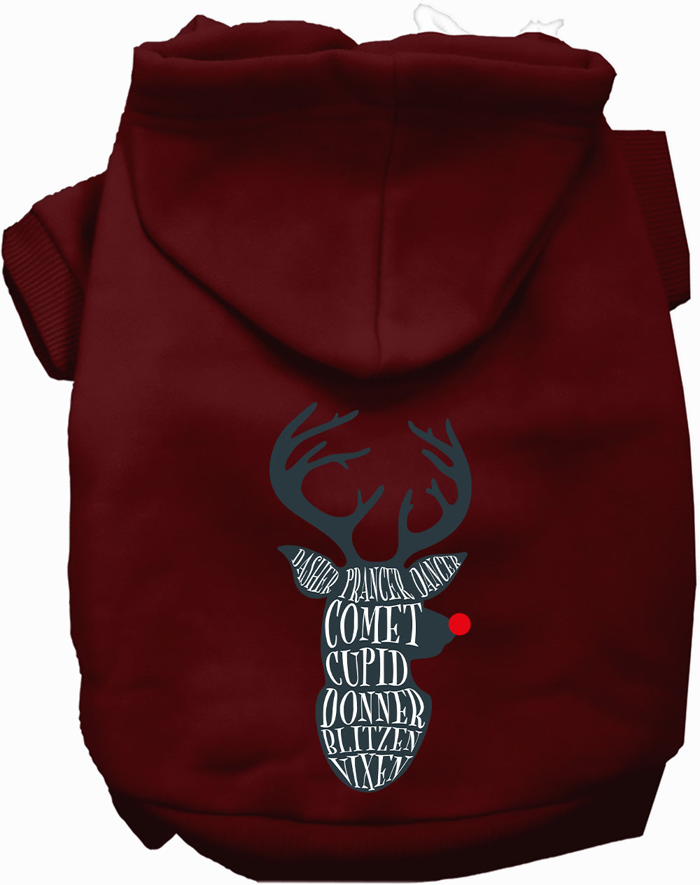 As You Wish Apparel – All Santas Deer Christmas Pet Hoodie
