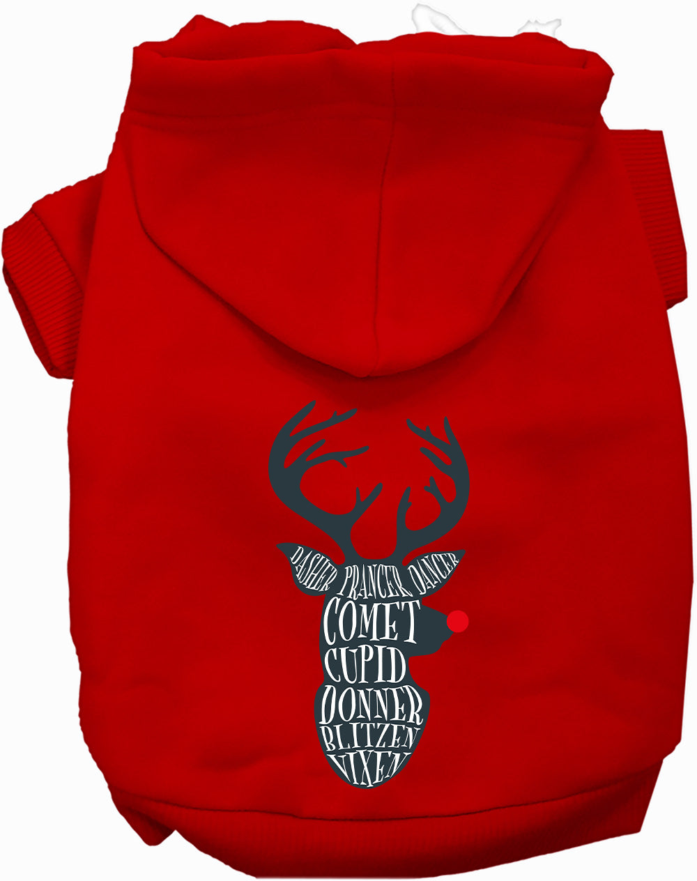 As You Wish Apparel – All Santas Deer Christmas Pet Hoodie