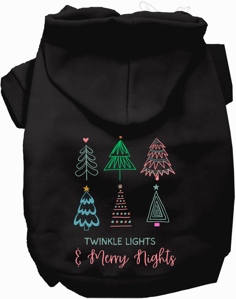 As You Wish Apparel – Twinkle Lights, Merry Nights Christmas Pet Hoodie