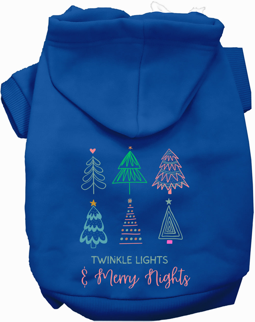 As You Wish Apparel – Twinkle Lights, Merry Nights Christmas Pet Hoodie