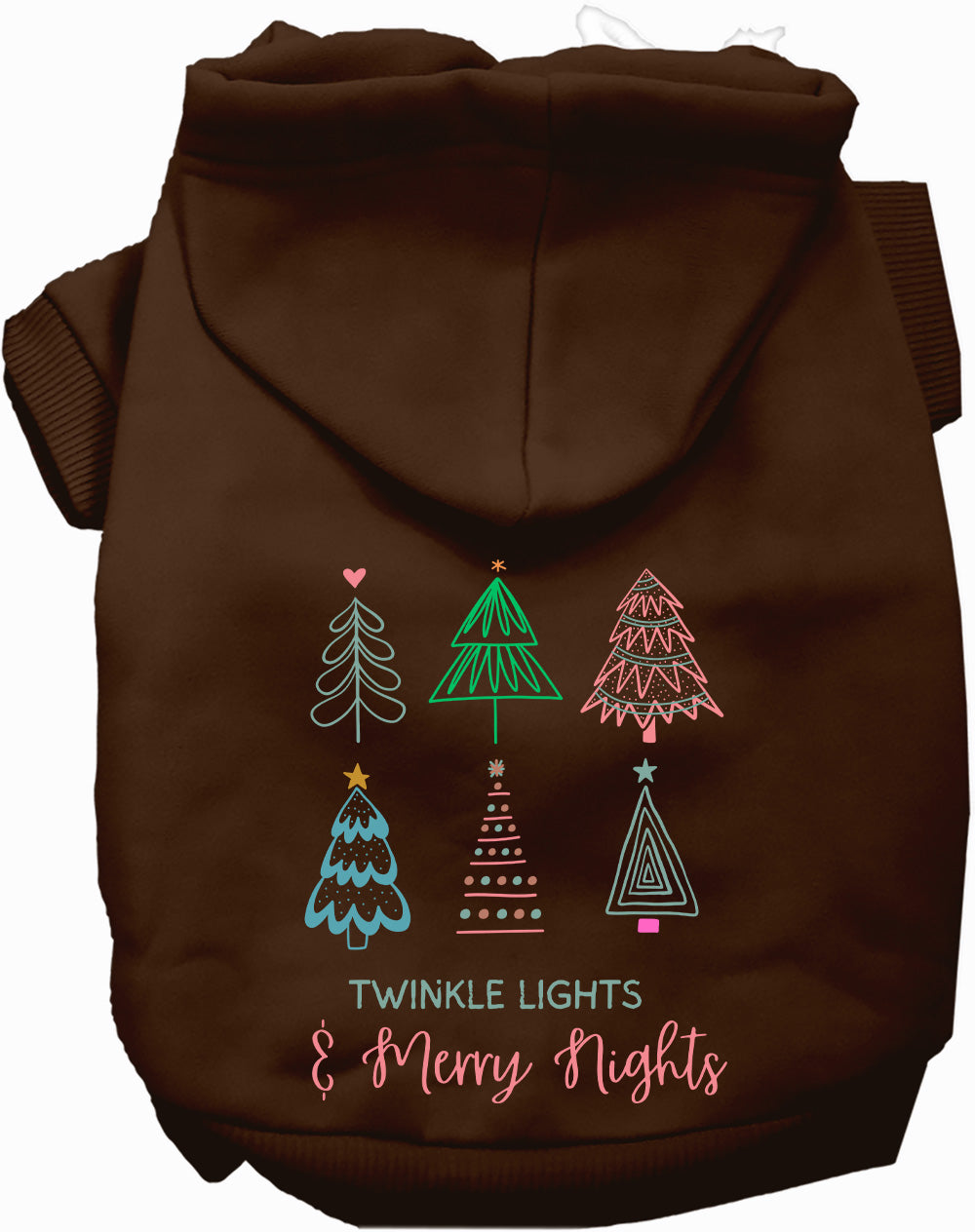 As You Wish Apparel – Twinkle Lights, Merry Nights Christmas Pet Hoodie