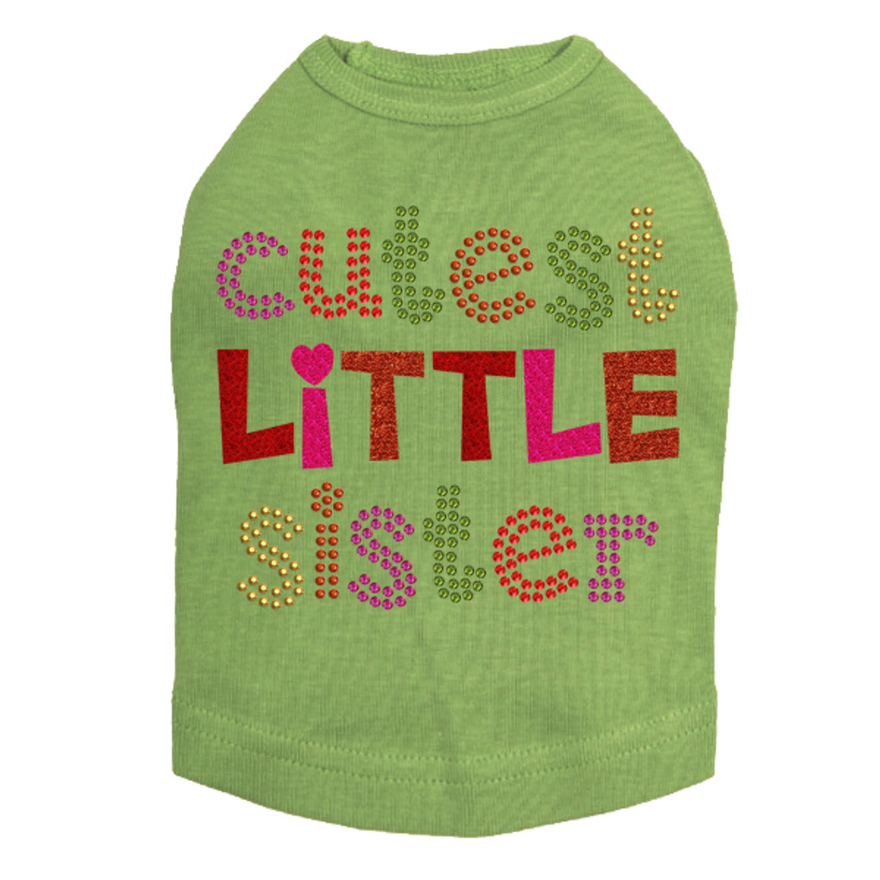 Cutest Little Sister - Dog Tank