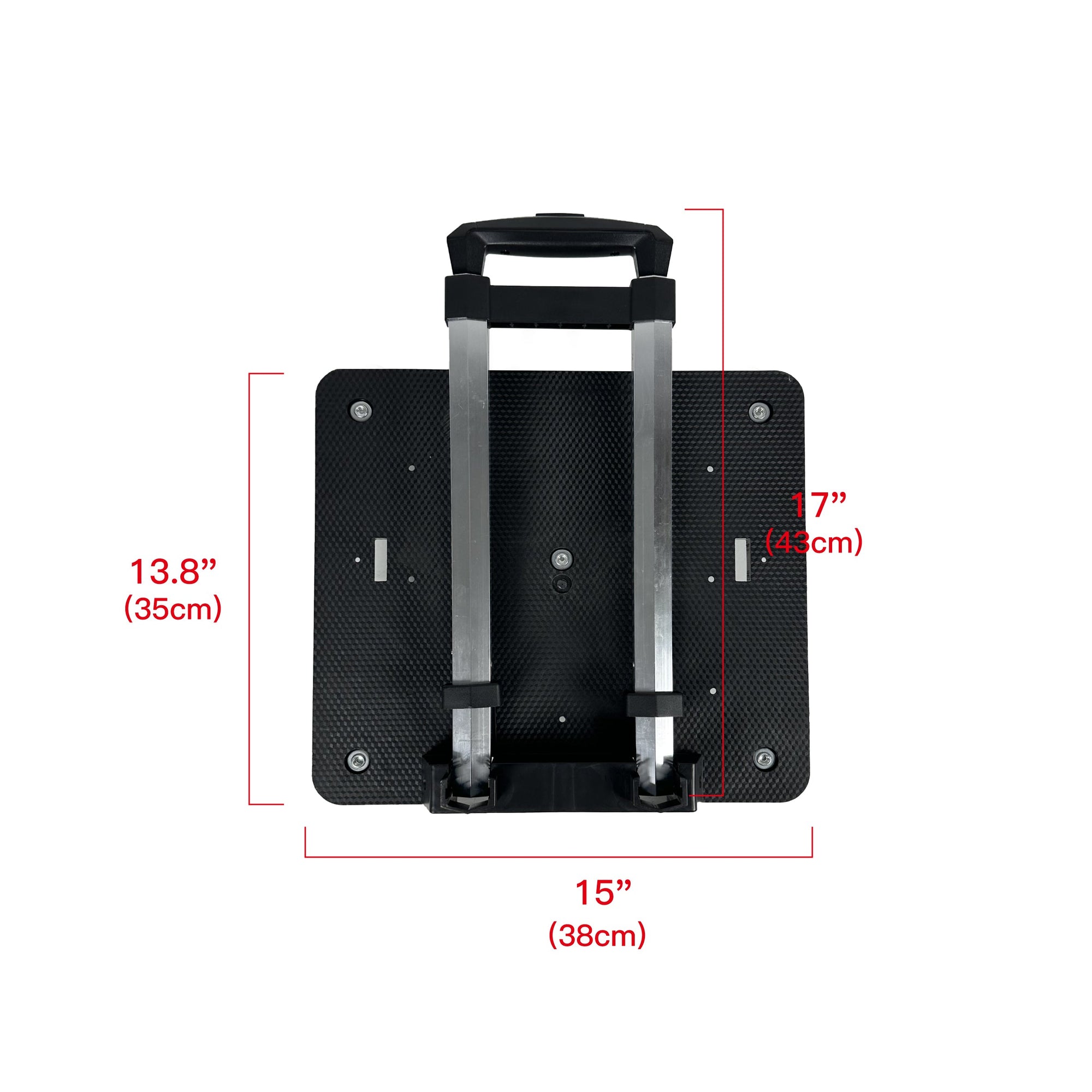 Mr. Peanuts Pet Carrier/Luggage Bag Spinner Wheelbase Luggage Cart