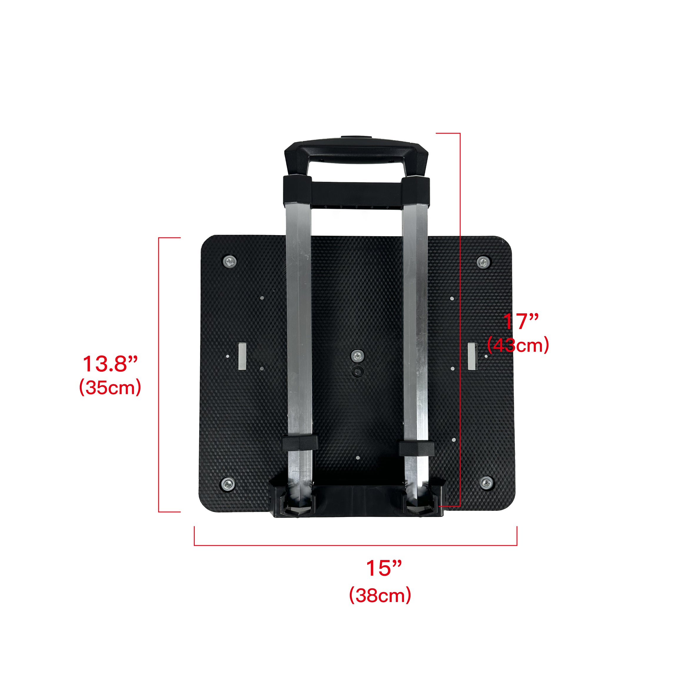Mr. Peanuts Pet Carrier/Luggage Bag Spinner Wheelbase Luggage Cart
