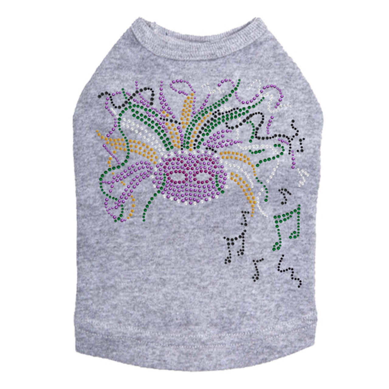 Mask with Music Notes - Dog Tank