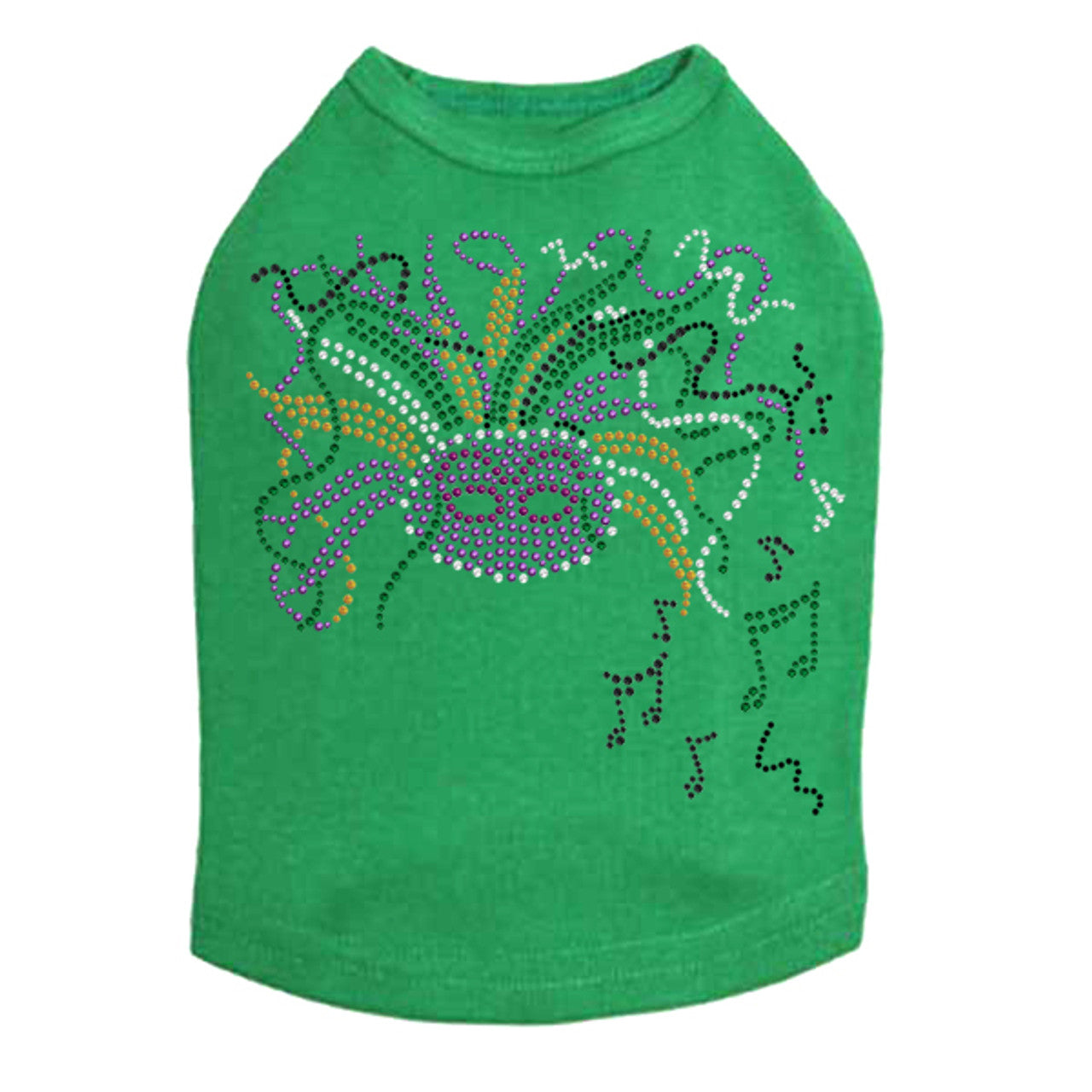 Mask with Music Notes - Dog Tank