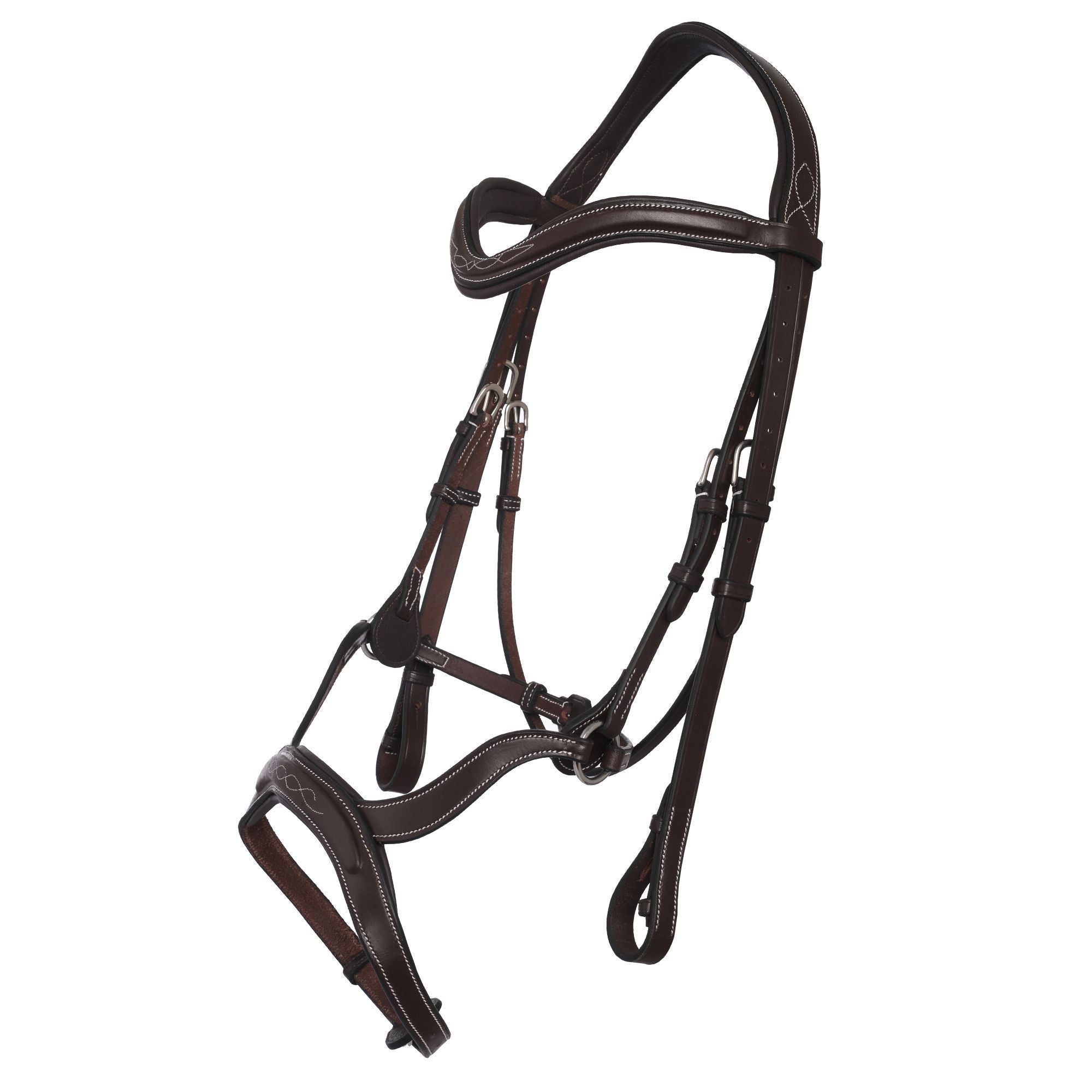 ExionPro Anatomical Combined Flash Bridle with Reins - HT Animal Supply