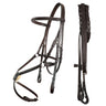 ExionPro Traditional Figure 8 Bridle With Laced Reins