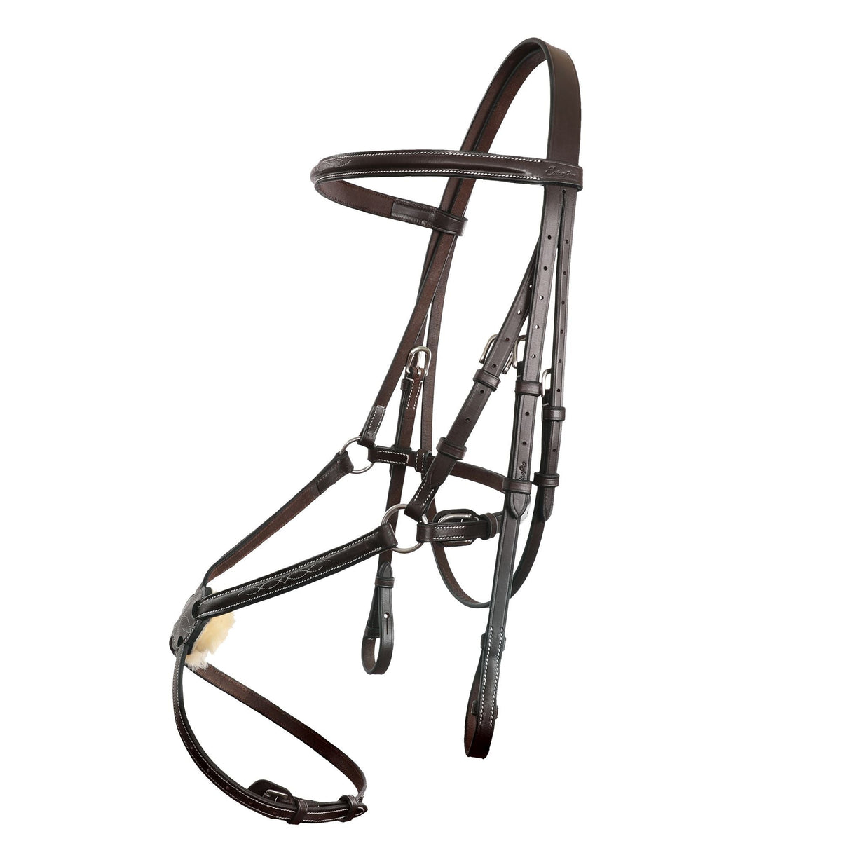 ExionPro Traditional Figure 8 Bridle With Laced Reins - HT Animal Supply