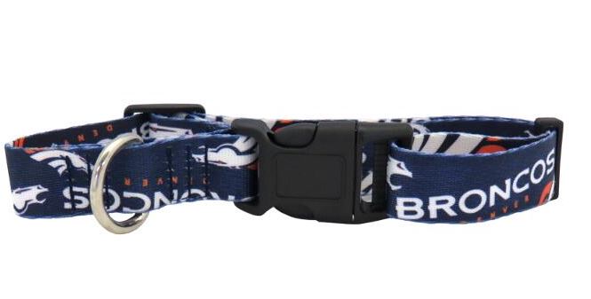 NFL Denver Broncos Dog Collar by Hunter