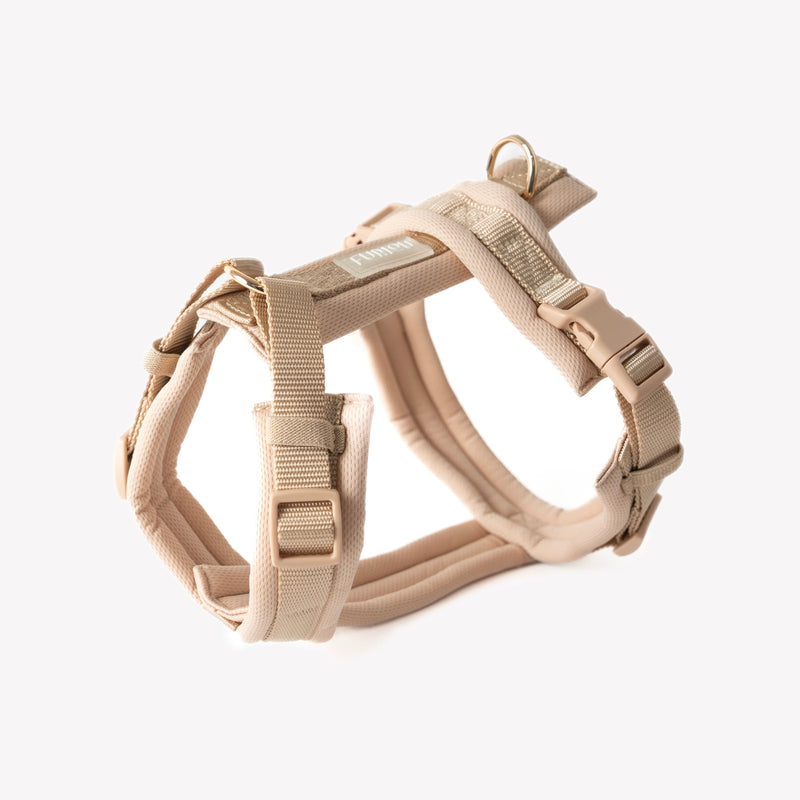 Tan - Comfort Dog Harness - This harness is all about giving your dog that just-right fit with the comfort they deserve. Fast shipping from HT Animal Supply.