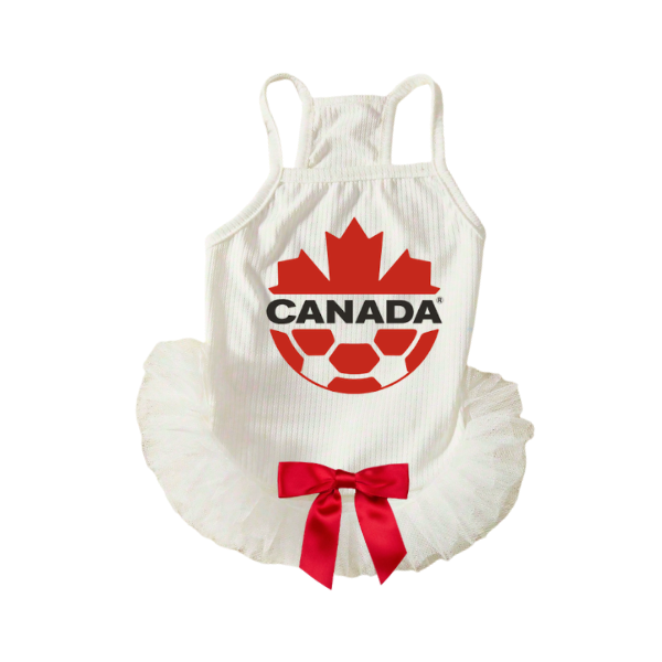 Bark Fifth Avenue The Maple Matchday Tutu Dog Dress