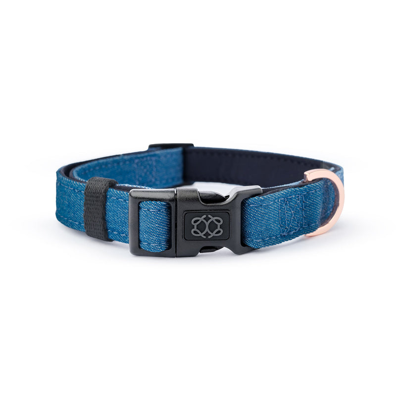 DOGISTRY City Dog Collar - Denim