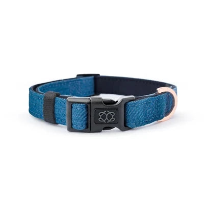 DOGISTRY City Dog Collar - Denim