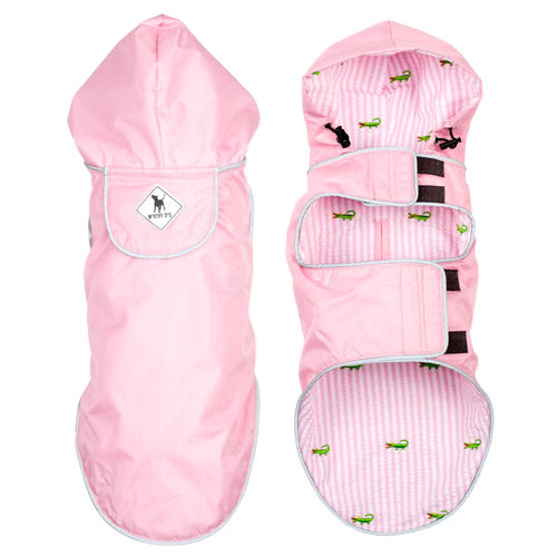 Pink/Alligator Seattle Slicker Jacket