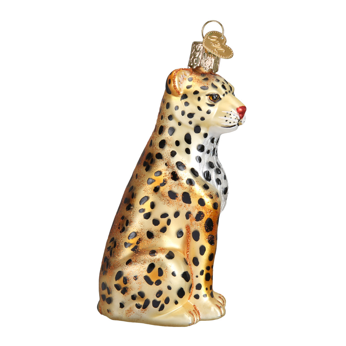 Old World Christmas: Leopard Christmas Ornament
