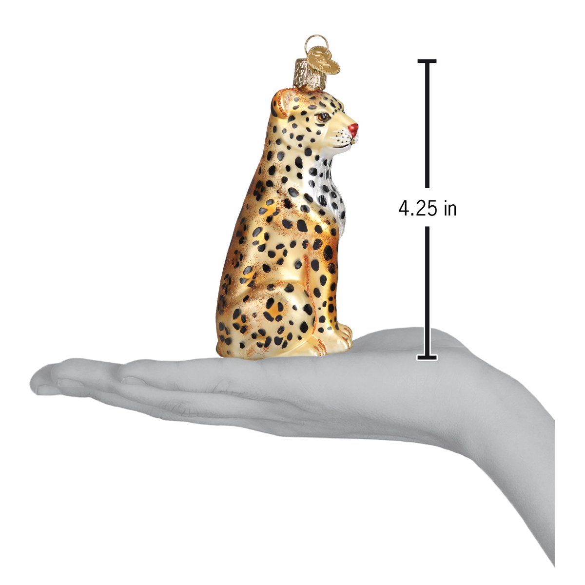 Old World Christmas: Leopard Christmas Ornament