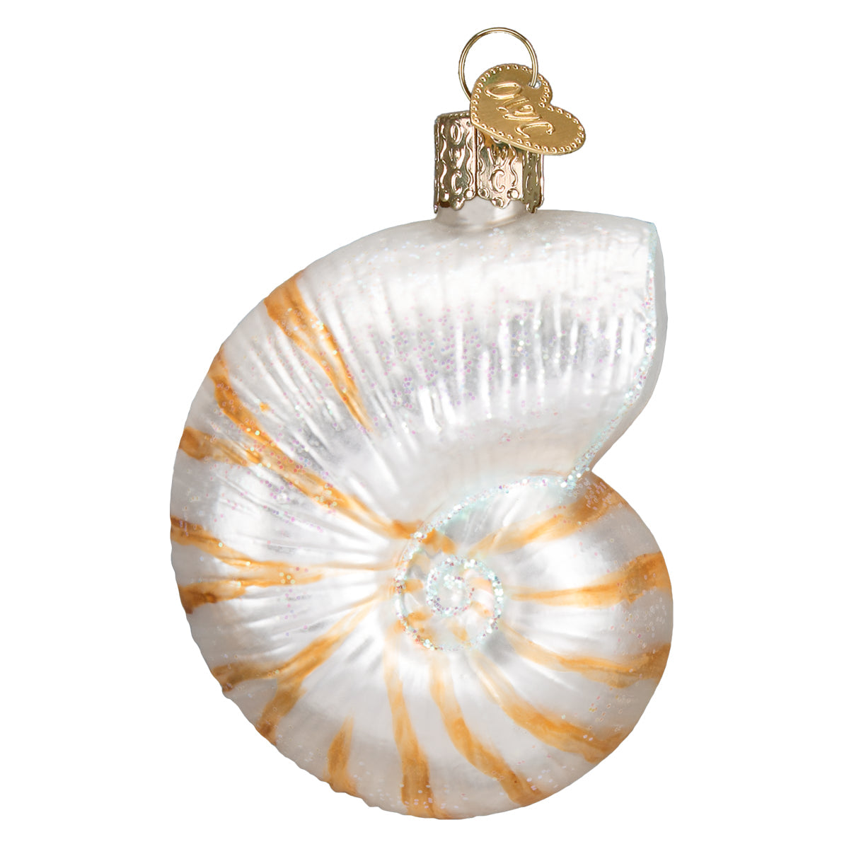 Old World Christmas: Nautilus Shell Christmas Ornament