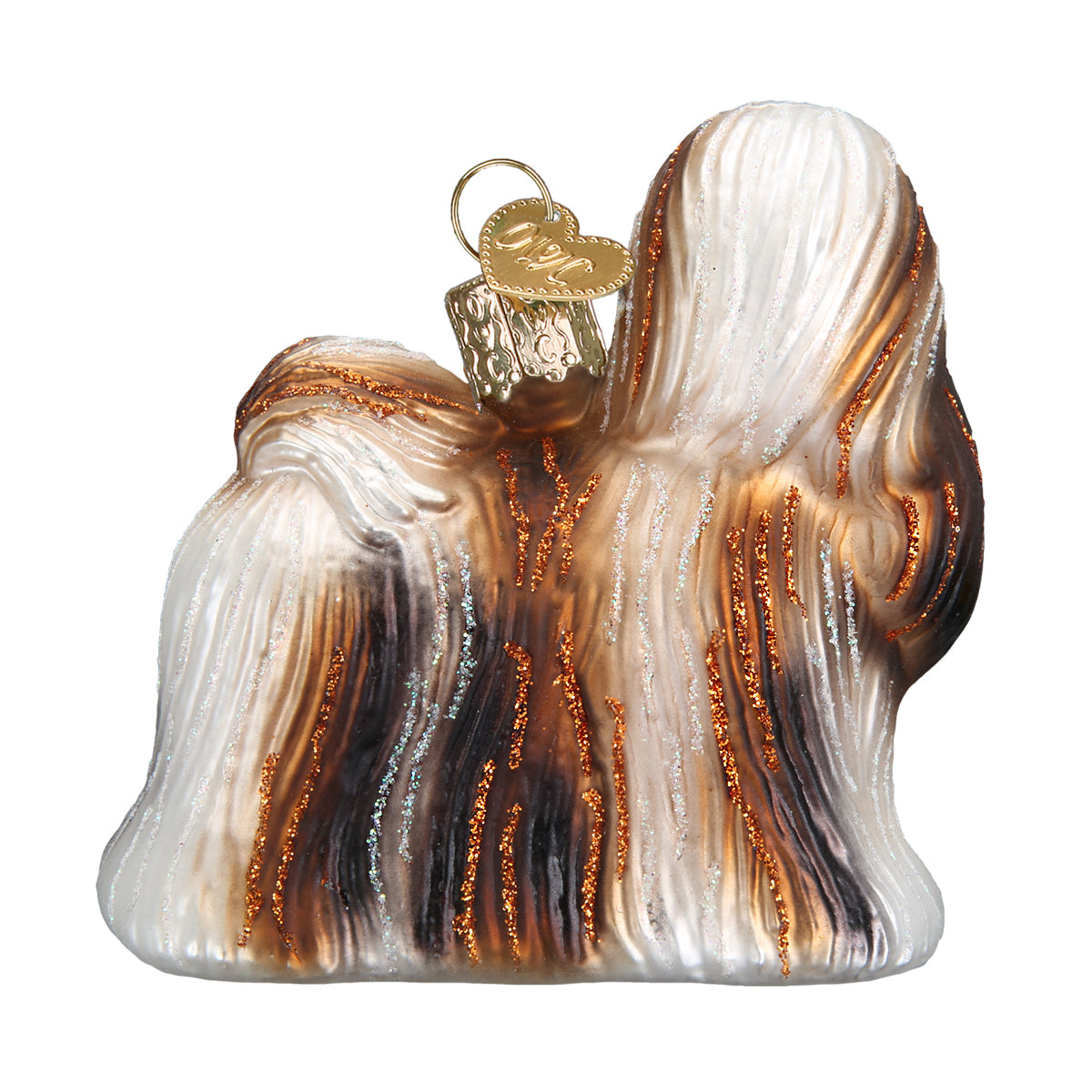 Old World Christmas: Shih Tzu Christmas Ornament
