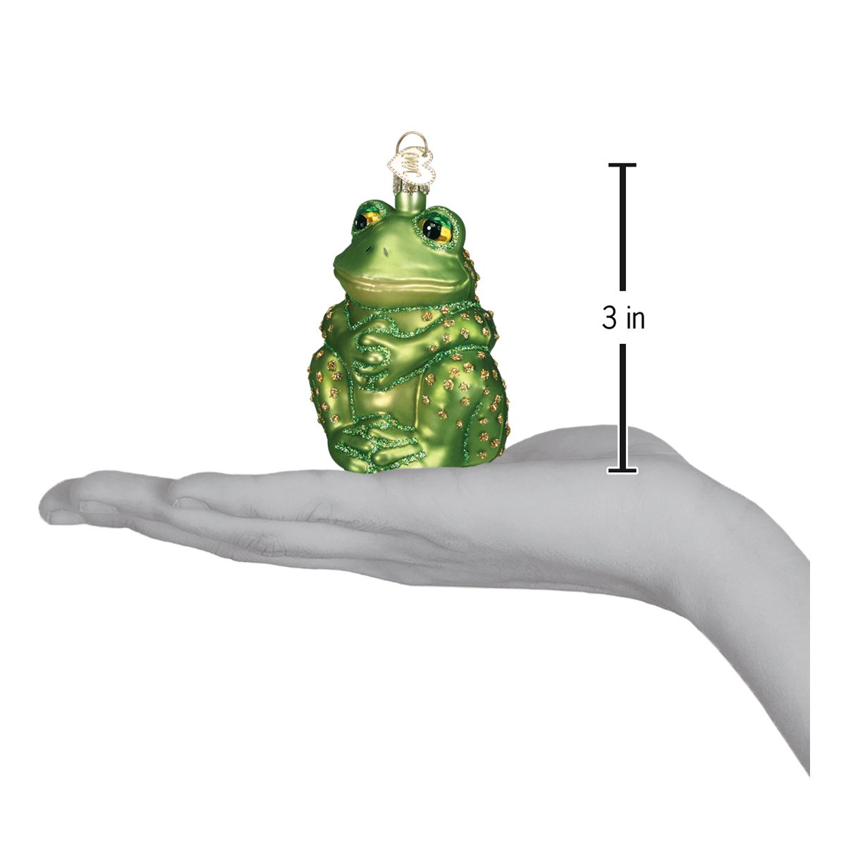 Sitting Frog Ornament