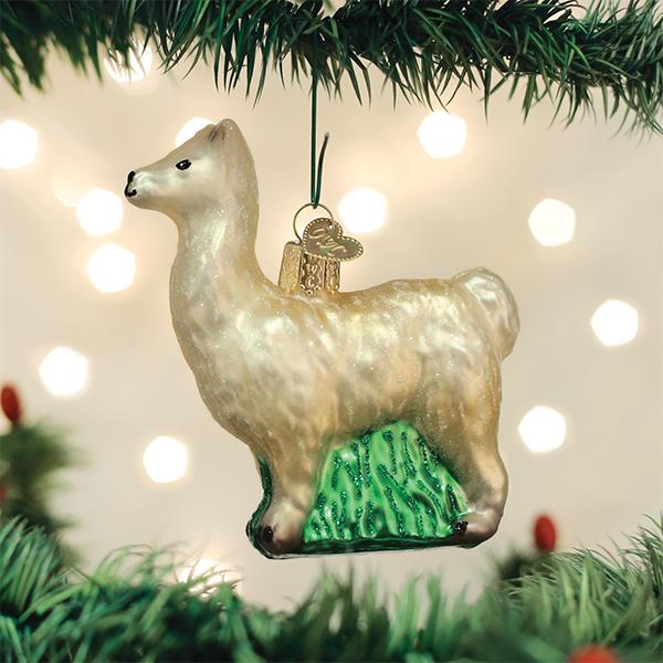Old World Christmas: Llama Christmas Ornament